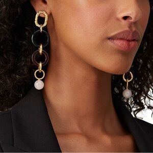 Lizzie Fortunado Statement column earrings